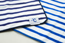 Minus Degree Soft Cool Towel - Navy Stripes