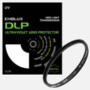 EMOLUX DLP Slim Ultraviolet Lens Protector Filter (High Light Transmission)