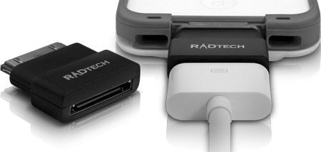 Radtech ProCable Shortz Extender for Apple 30-pin Dock Port