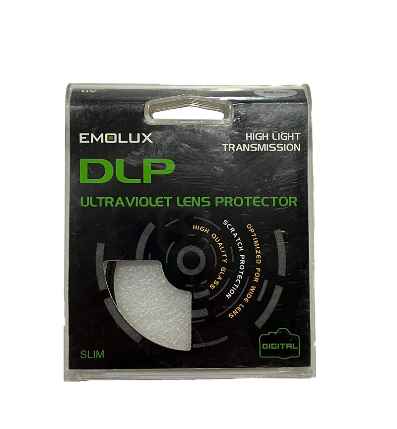 EMOLUX DLP Slim Ultraviolet Lens Protector Filter (High Light Transmission)