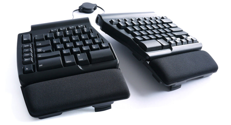 Matias Programmable Ergo Pro Keyboard for Mac (USB-C adapter included)