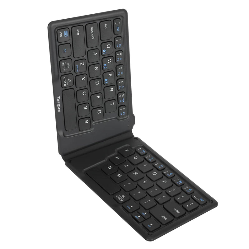 Targus Antimicrobial Ergonomic Foldable Keyboard - Black