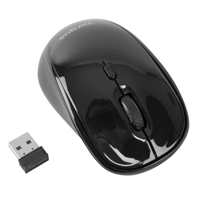 W620 Wireless 4-Key Optical Mouse - Black