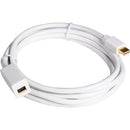 Atlona 6FT Mini DisplayPort Male/Female Extension Cable