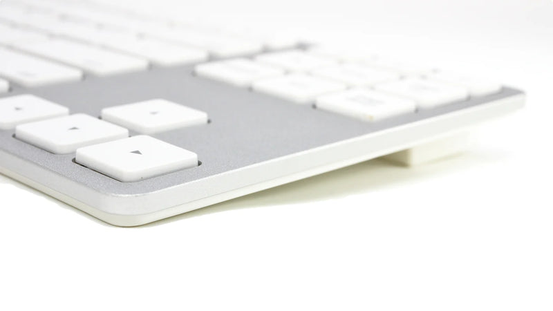 Matias Wireless Aluminum Tenkeyless Keyboard for Mac, iPad, iPhone, Android, or PC