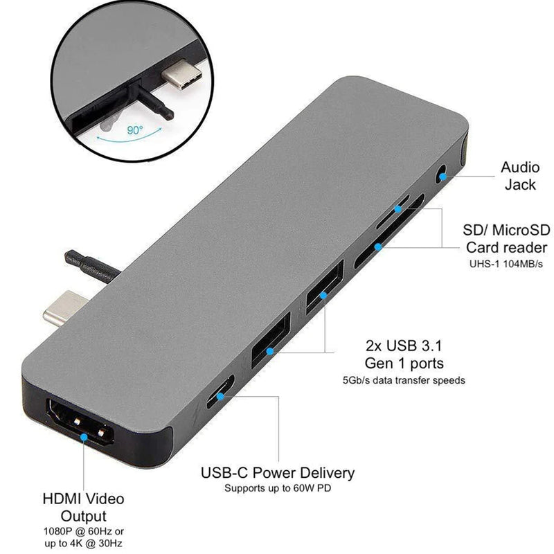 HYPERDRIVE SOLO 7-in-1 USB-C Hub