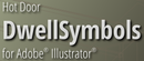 Hot Door DwellSymbols for Adobe Illustrator