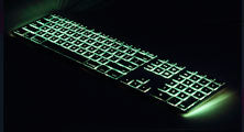 Matias RGB Backlit Wired Aluminum Keyboard for PC