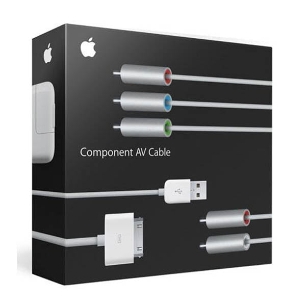 Apple Component AV Cable for iPod or iPhone