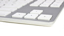 Matias Wired Aluminum Tenkeyless Keyboard for Mac Silver