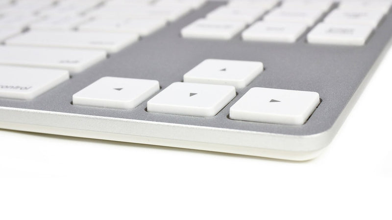 Matias Wired Aluminum Tenkeyless Keyboard for Mac Silver