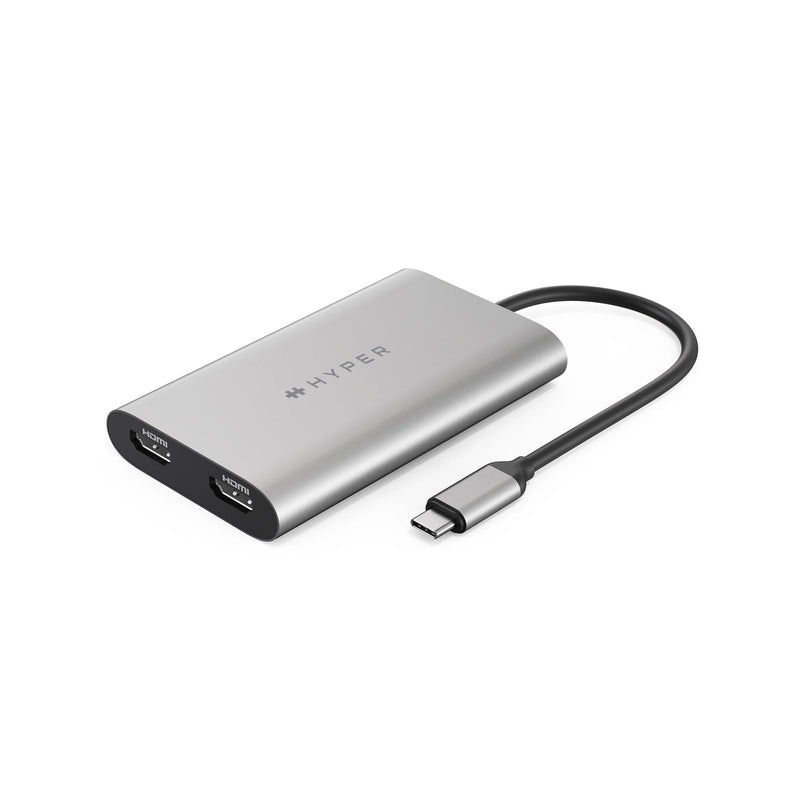 HyperDrive Dual 4K HDMI Adapter for M1 / M2 MacBook