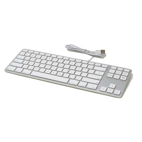 Matias Wired Aluminum Tenkeyless Keyboard for Mac