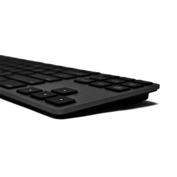 Matias Wired Aluminum Tenkeyless Keyboard for PC BLACK