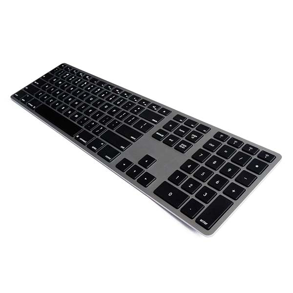 Matias Wireless Aluminum keyboard with Backlight