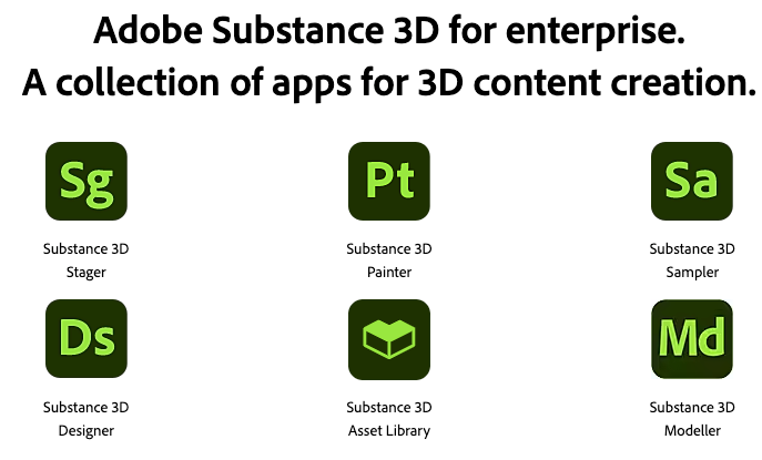 Adobe Substance 3D Assets for enterprise