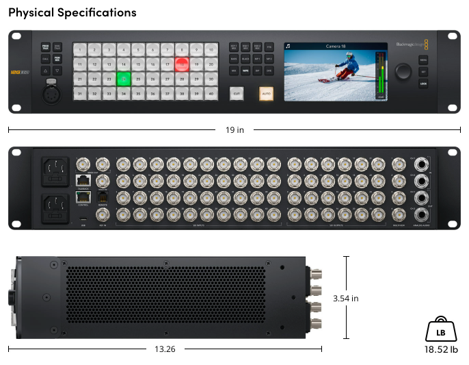 Blackmagic ATEM 4 M/E Constellation 4K