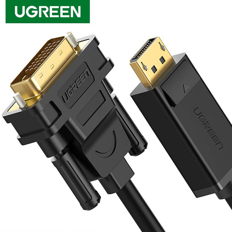 Ugreen DisplayPort Male to DVI Male cable, 2M