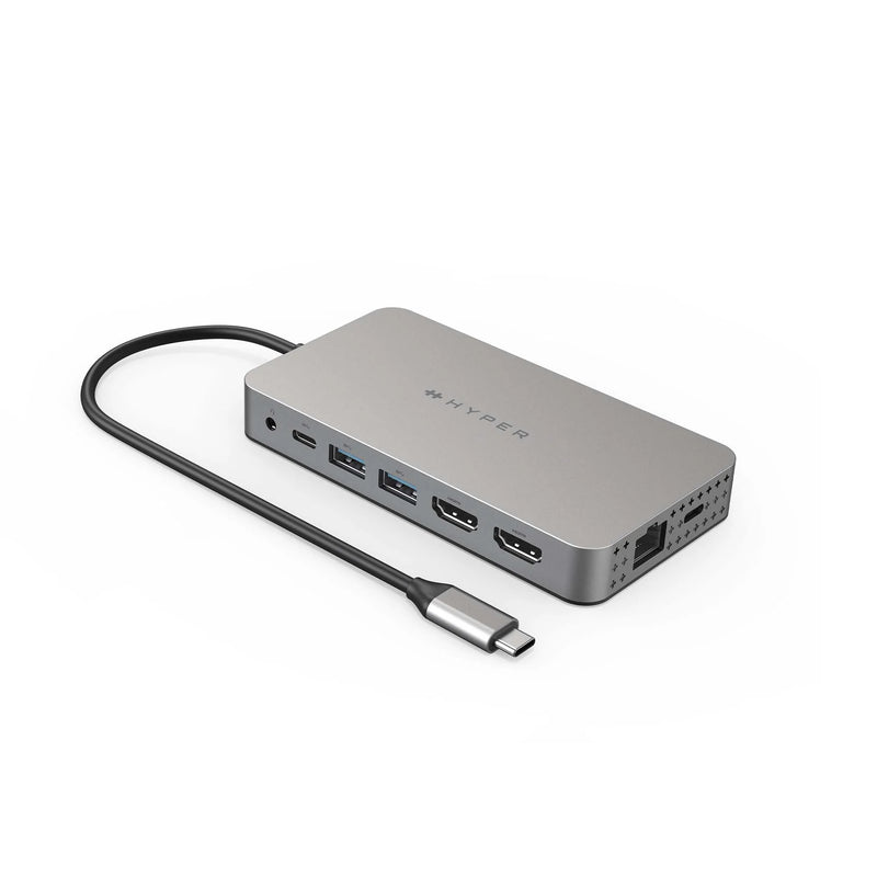 HyperDrive Dual 4K HDMI 10-in-1 USB-C Hub for M1 / M2 MacBook