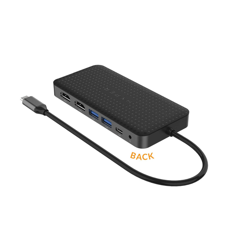 HyperDrive Dual 4K HDMI 10-in-1 USB-C Hub for M1 / M2 MacBook